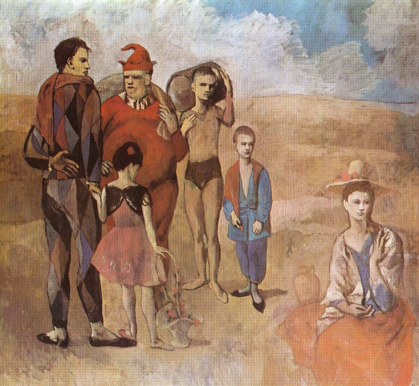 Family Of Saltimbanques by Pablo Picasso | Buy Posters