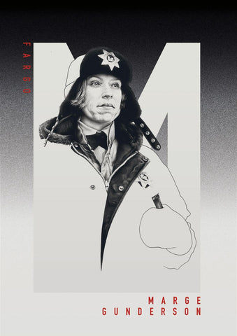 Fargo - Tallenge Hollywood Cult Classics Graphic Movie Poster by Tim