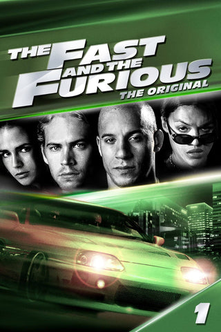 Fast & Furious 1 - Paul Walker - Vin Diesel - Tallenge Hollywood Action Movie Poster - Canvas Prints