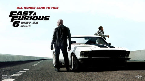 Fast & Furious 6 -  Tallenge Hollywood Action Movie Poster - Canvas Prints