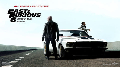 Fast \u0026 Furious 6 - Tallenge Hollywood Action Movie Poster by Brian OConner