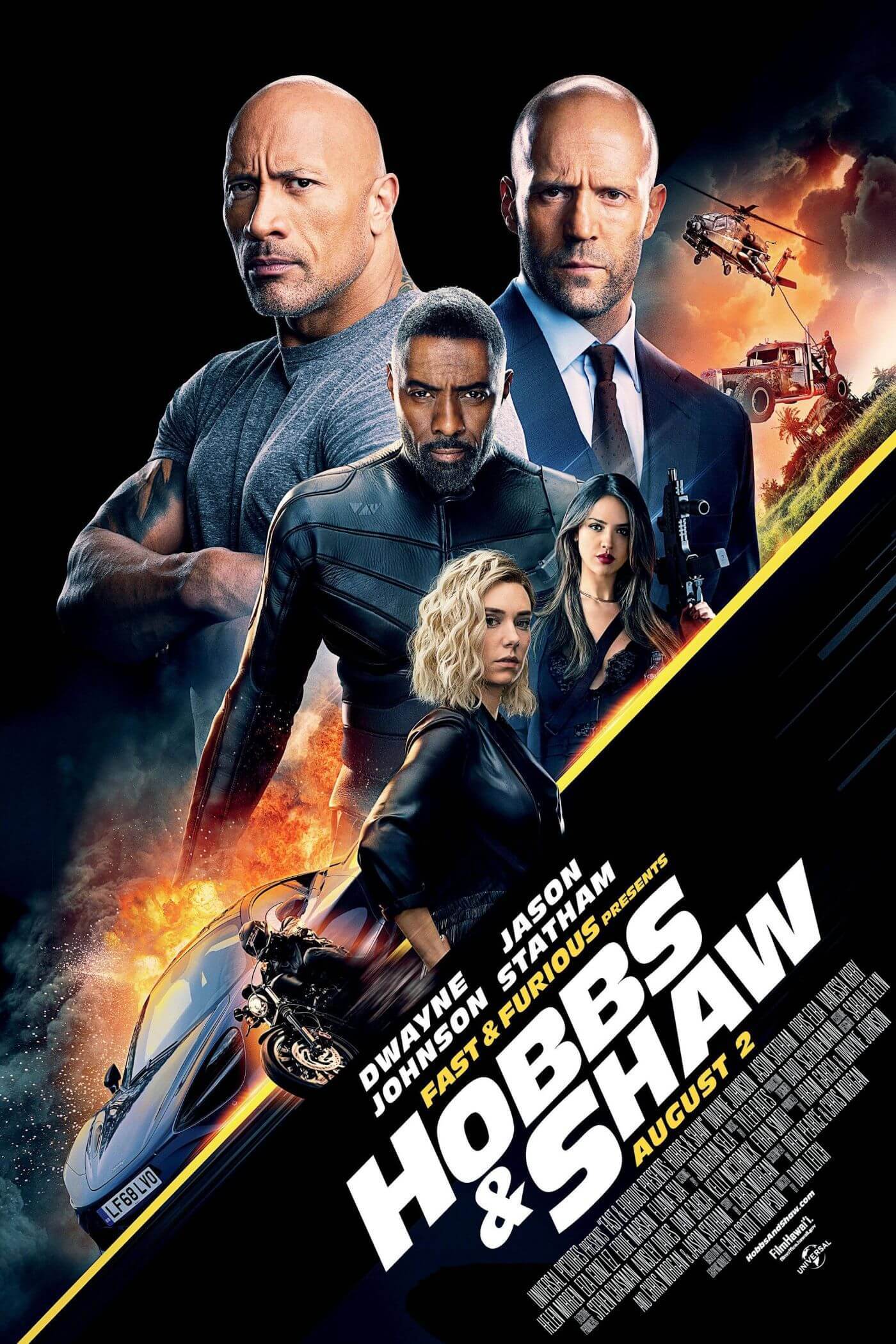 Fast Furious Presents Hobbs Shaw Dwayne Rock Johnson Jason