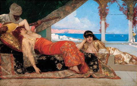 Favorite of the Emir by Jean-Joseph Benjamin-Constant