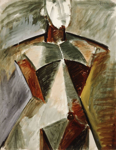 Female Torso - Pablo Picasso - Primitivism Art Painting - Art Prints