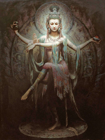 Female Buddha - Kuan Yin - Posters