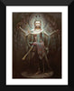 Female Buddha - Kuan Yin - Set Of 2 Premium Quality Framed Digital Print ( 9 x 12 inches) each