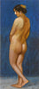 Female (Nude) - Mahadev Viswanath Dhurandhar - Indian Masters Painting - Posters