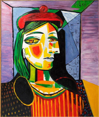 Femme au Beret Rouge (Girl With Red Beret) by Pablo Picasso