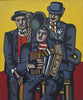 The Three Musicians - Canvas Prints