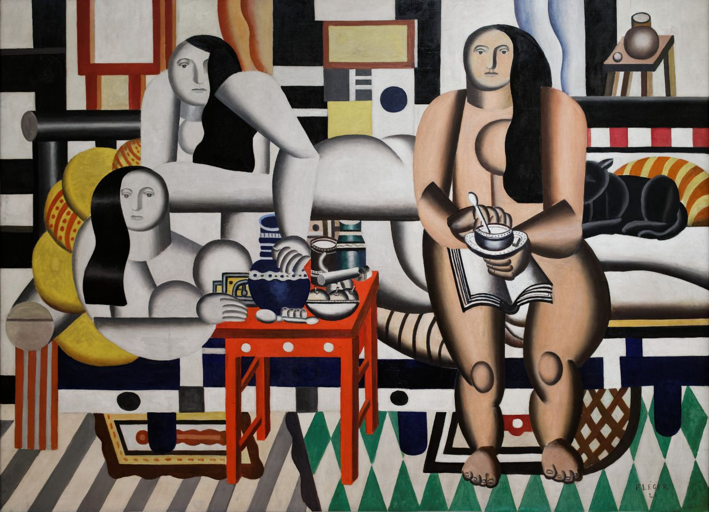 Trois Femmes (Three Women) - Art Prints by Fernand Léger | Buy
