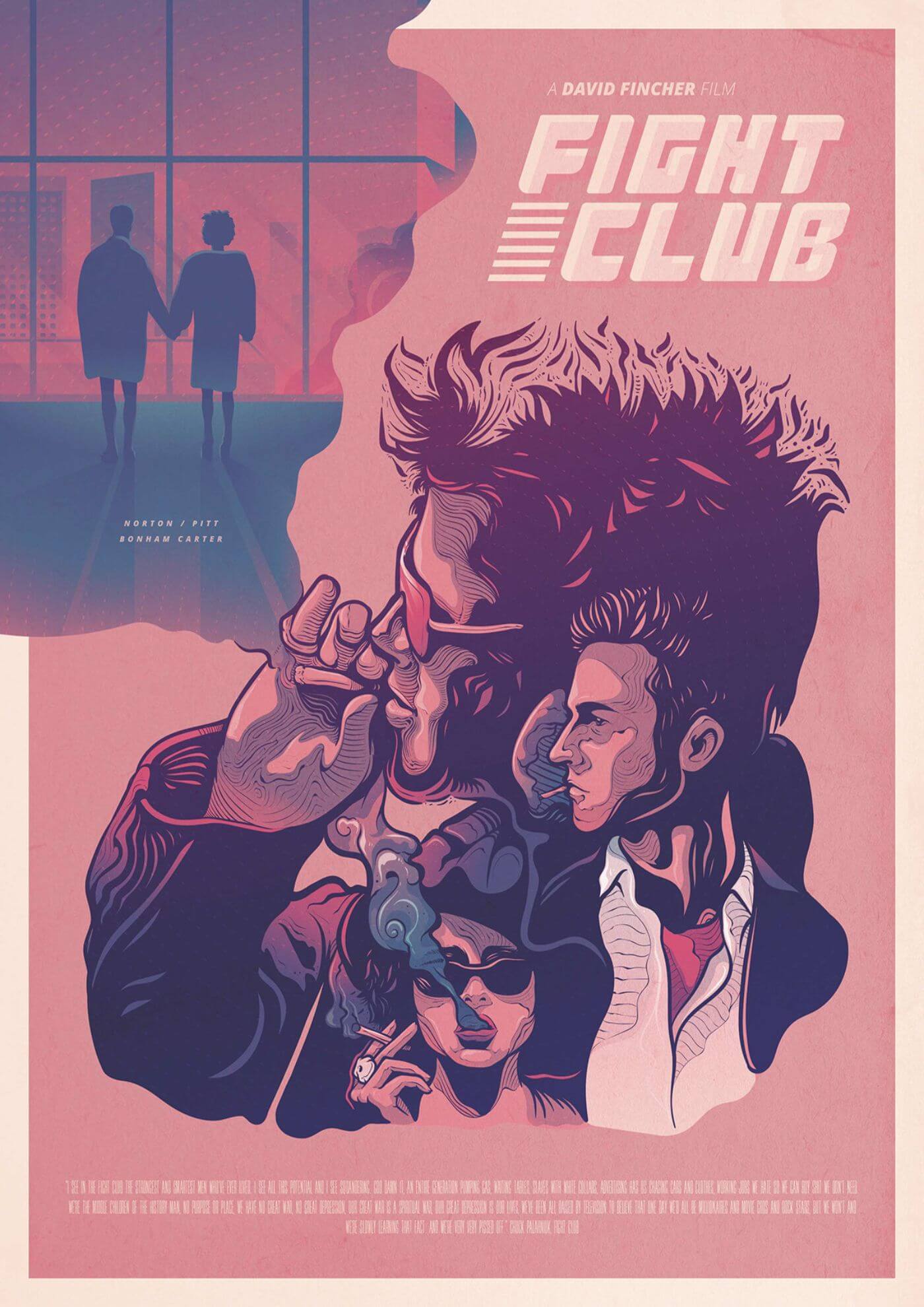 Fight Club Brad Pitt Poster fight-club-brad-pitt-poster