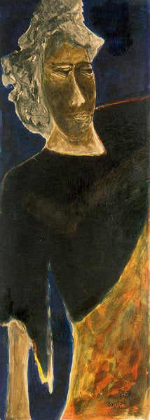 Figure - Rabindranath Tagore - Bengal School Painting - Posters