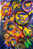 Fireflies -Contemporary Abstract Art Painting - Canvas Prints