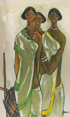 Fisherwomen II by B. Prabha