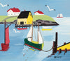 Fishing Vessels  Nova Scotia - Maud Lewis - Canvas Prints