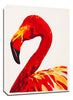 Set Of 2 Flamingos In Love - Gallery Wrapped Art Print (24x30)