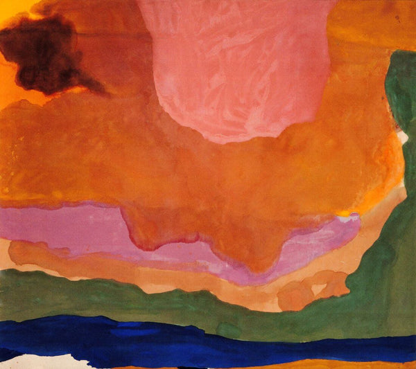 Flood - Helen Frankenthaler - Abstract Expressionism Painting - Life Size Posters
