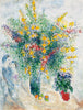 Flowers In The Light (Fleurs Dans La Lumiere)  - Marc Chagall Floral Painting - Posters