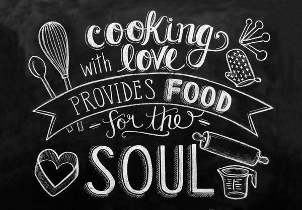 Food For The Soul - Canvas Prints