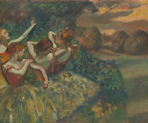 Four Dancers - Canvas Prints