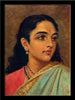 Set Of 4 Raja Ravi Varma Portrait Paintings - Premium Quality Framed Canvas (18 x 24 inches)