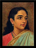 Set Of 4 Raja Ravi Varma Portrait Paintings - Premium Quality Framed Canvas (18 x 24 inches)