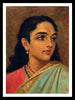 Set Of 4 Raja Ravi Varma Portrait Paintings - Premium Quality Framed Digital Print (18 x 24 inches)