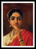 Set Of 4 Raja Ravi Varma Portrait Paintings - Premium Quality Framed Digital Print (18 x 24 inches)