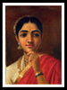 Set Of 4 Raja Ravi Varma Portrait Paintings - Premium Quality Framed Digital Print (13 x 18 inches)