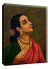 Set Of 4 Raja Ravi Varma Portrait Paintings - Premium Quality Gallery Wrapped On Canvas (18 x 24 inches)