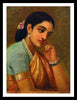 Set Of 4 Raja Ravi Varma Portrait Paintings - Premium Quality Framed Digital Print (13 x 18 inches)