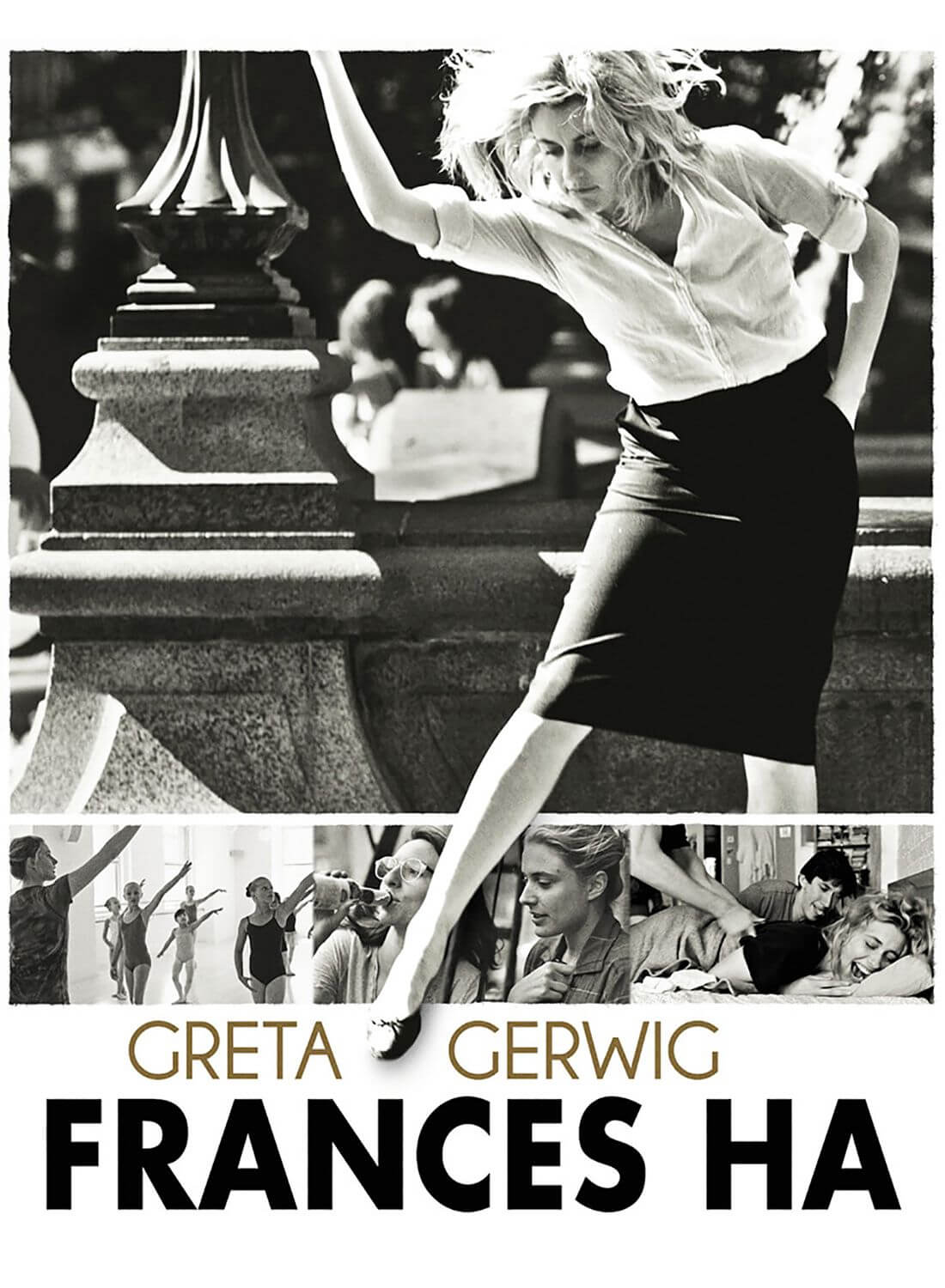 Frances Ha Greta Gerwig Hollywood Movie Poster by Joel Jerry