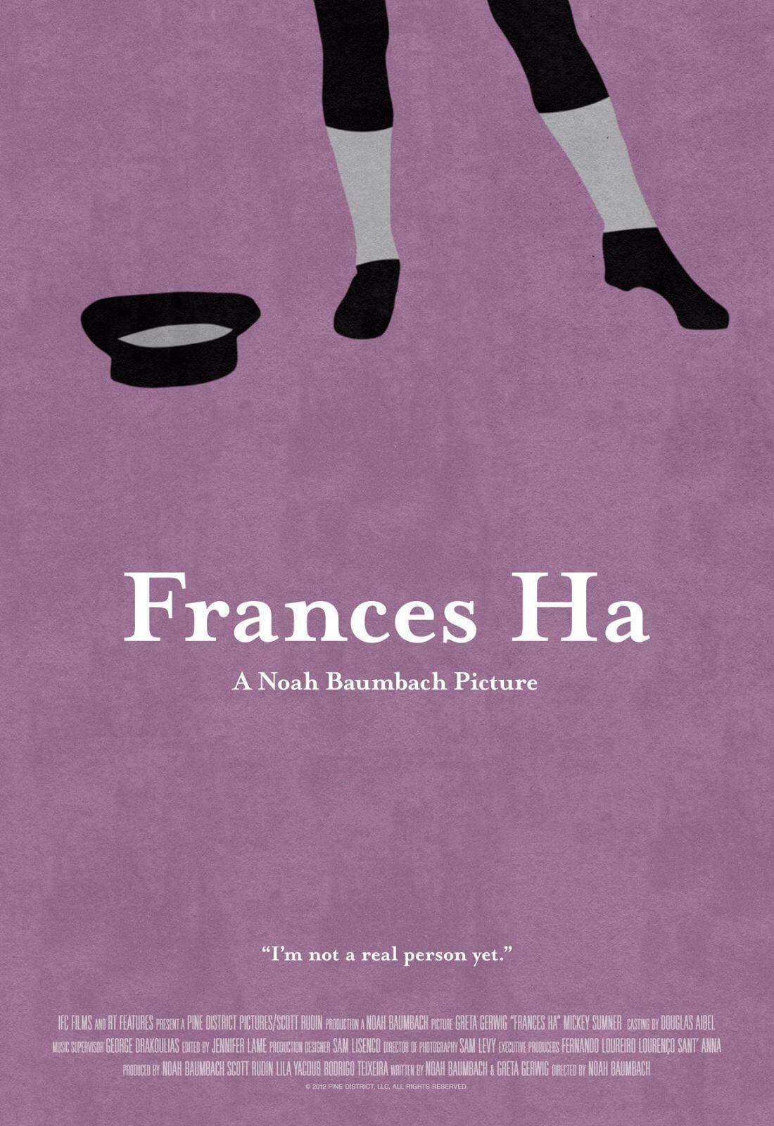 Frances Ha Greta Gerwig Minimalist Movie Poster Posters