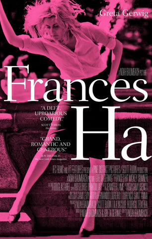 Frances Ha - Greta Gerwig - Movie Poster - Life Size Posters by Joel Jerry