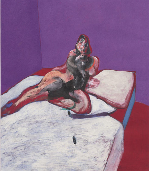 Portrét Henrietty Moraes 1963 – Francis Bacon - Abstract Expressionist Painting - Framed Prints