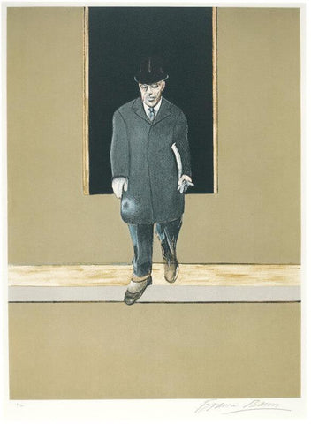 Untitled-(Man Standing) - Framed Prints by Francis Bacon