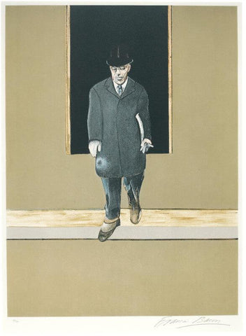 Untitled-(Man Standing) by Francis Bacon