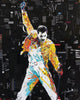 Freddie Mercury Graphic Poster II - Canvas Prints