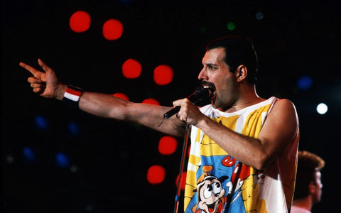 Freddie Mercury Live In Concert Poster - Posters