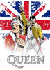 Freddie Mercury – Queen – Graphic Fan Art Poster - Life Size Posters