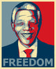 Nelson Mandela - Freedom - Framed Prints