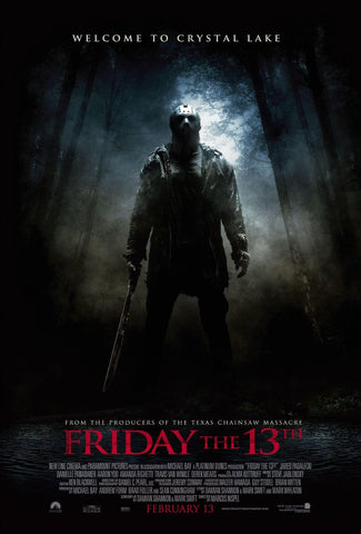 Friday The 13th - Hollywood English Horror Movie Poster - Life Size Posters by Hollywood Movie