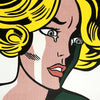 Frightened Girl - Roy Lichtenstein - Pop Art Painting - Life Size Posters