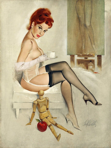 Fritz Willis – Pin Up Girls - Posters by Fritz Willis