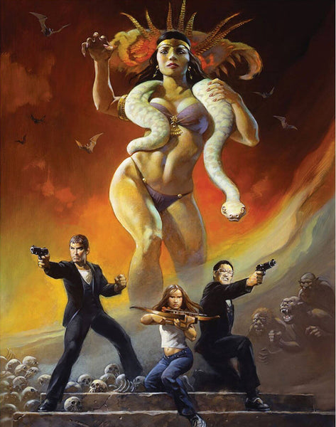 From Dusk Till Dawn -Fan Art - Robert Rodriguez Hollywood Movie Poster - Posters