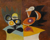 Fruit Dish and Pitcher - Picasso - Cubist Still Life Painting - Life Size Posters