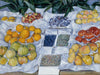 Fruit Displayed on a Stand - Canvas Prints