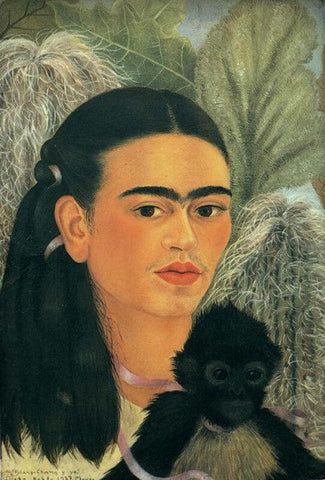 Fulang Chang And I - Posters by Frida Kahlo