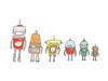 Funny Robots Team - Canvas Prints