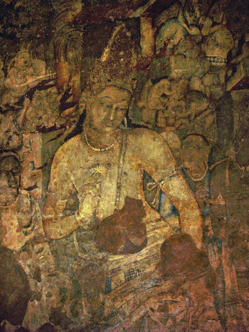 Ajanta Cave Painting -II - Framed Prints